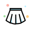 Short Skirt Icon, short skirt,skirt,clothing