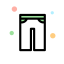 Trousers Icon, trousers,pants,clothing