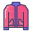 Cartoon Coat Icon, clothing,coat,outerwear