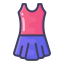 Cartoon Dress Icon, clothing,dress,fashion