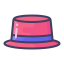 Cartoon Hat Icon, accessory,clothing,hat