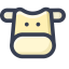 Cow Icon, cow,farm animal