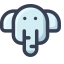 Elephant Icon, elephant,wild animal