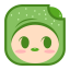 Matcha Mochi Icon, matcha mochi,dessert