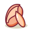 Almond Icon, almond,nut