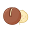 Cartoon Macadamia Nut Icon, macadamia nut,cartoon nut