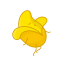 Cartoon Mango Dry Icon, mango dry,cartoon fruit