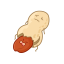 Cartoon Peanut Icon, cartoon nut,peanut
