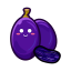 Black Raisin Icon, black raisin,dried fruit
