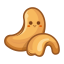Cashew Nut Icon, cashew,nut
