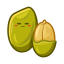Wasabi Peanut Icon, wasabi peanut,nut