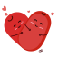 Cartoon Red Date Icon, red date,snack,cartoon