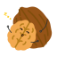 Cartoon Walnut Icon, walnut,snack,cartoon