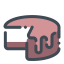 Pink Cake Icon (Cartoon) Icon, cake,dessert,pink