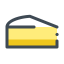 Yellow Cake Icon, cake,dessert,yellow