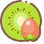 Dried Fruit Icon, dried fruit,kiwi
