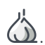 Garlic Icon, garlic,vegetable