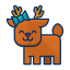 Deer Animal Icon, deer,animal,wild