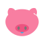 Pig Animal Icon, pig,animal,pet