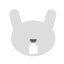 Rabbit Face Animal Icon, animal,pet,rabbit