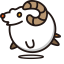Cartoon Goat (Chinese Zodiac) Icon, Chinese zodiac,cartoon,goat