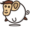 Cartoon Monkey (Chinese Zodiac) Icon, Chinese zodiac,cartoon,monkey