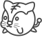 Outline Tiger (Chinese Zodiac) Icon, tiger,Chinese zodiac,outline