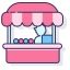 Food Vendor Icon, food vendor,stall,Japanese