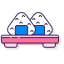 Onigiri Icon, onigiri,rice ball,Japanese