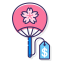 Souvenir Vendor Icon, fan,souvenir,souvenir vendor