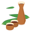 Realgar Wine Set Icon, drink,realgar wine,set