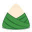 Unwrapping Zongzi Icon, zongzi,unwrapping,food