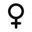 Female Gender Symbol Icon, astrology,female,gender