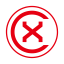 District (区) Chinese Character Icon, district,Chinese character