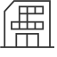 Building Icon, building,urban architecture