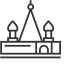 Castle Building Icon, castle,medieval architecture