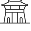 Drum Tower Fort Icon, drum tower fort,cultural architecture