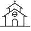 House Building Icon, house,religious architecture