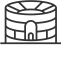 House Colosseum Building Icon, house colosseum,classical architecture