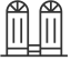 Skyscraper Building Icon, skyscraper,urban architecture