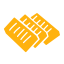 Golden Cake Icon, Golden Cake,dim sum