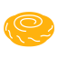 Wheel - shaped Cake (Che Lun Bing) Icon, Che Lun Bing,Cantonese snack