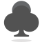 Club Emoji Icon, card,club
