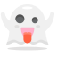 Ghost Emoji Icon, ghost,spooky