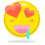 Loving Emoji Icon, love,heart-eyes