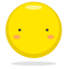 Neutral Emoji Icon, neutral,calm