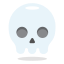 Skull Emoji Icon, skull,death