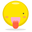 Tongue Out Emoji (Repeat 2) Icon, playful,tongue