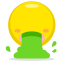 Vomiting Emoji Icon, sick,vomit