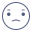 Disappointed Emot Icon, disappointed,frown